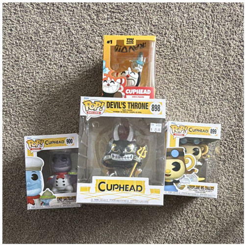 Funko exclusive cuphead pop - exclusive,