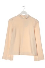 ZARA Camicetta a maniche lunghe Donna Camicetta a blusa Taglia IT 40 crema