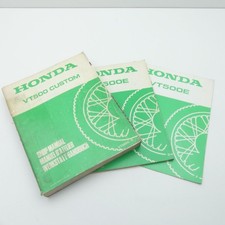 Manuale officina originale Honda VT 500 E PC11 manuale riparazione manual C5006
