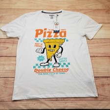 MBX Mens Pizza Graphic Tee XL