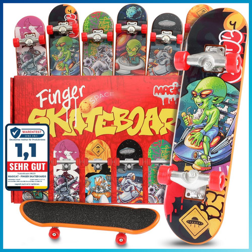 Finger skateboard set pezzi - skateboard, 6