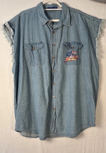 Camicia jeans vintage - jeans, us