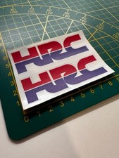 2 Adesivi in vinile "HRC" dim