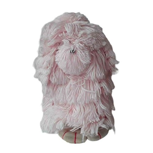 Peluche grande cane rosa 51 - peluche,
