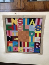 quadro ricamato a mano