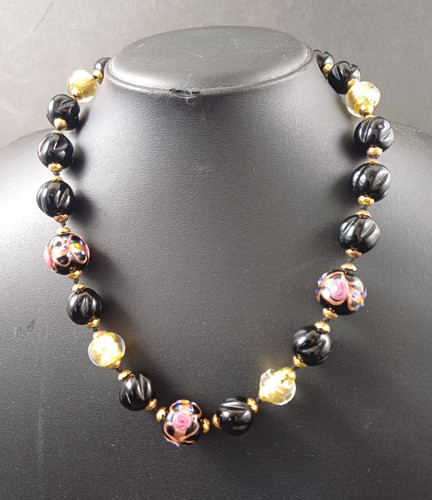 Collana vetro murano - collana, di