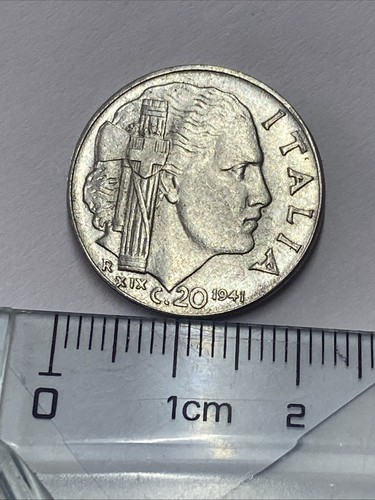 Italia centesimi 1941 xix - italia,
