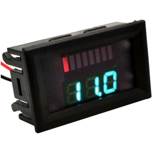 Voltmetro 12v 60v marine moto - 12v-60v,