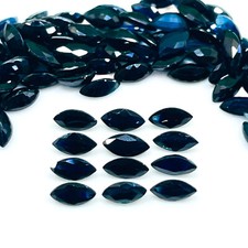 12 pezzi zaffiro blu reale