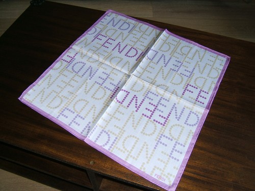 Fendi foulard 100 - foulard, cotone