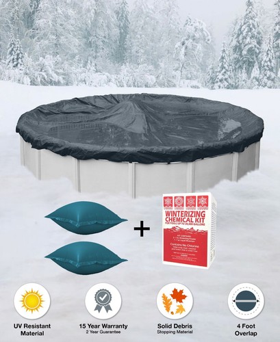 Copripiscina invernale fuori - copripiscina,