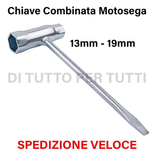 Chiave combinata per motosega - chiave,