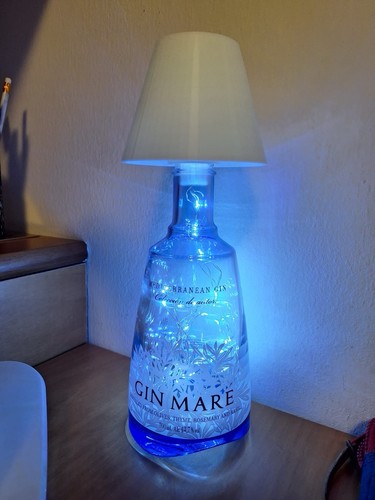 Lampada per bottiglia gin - per, con