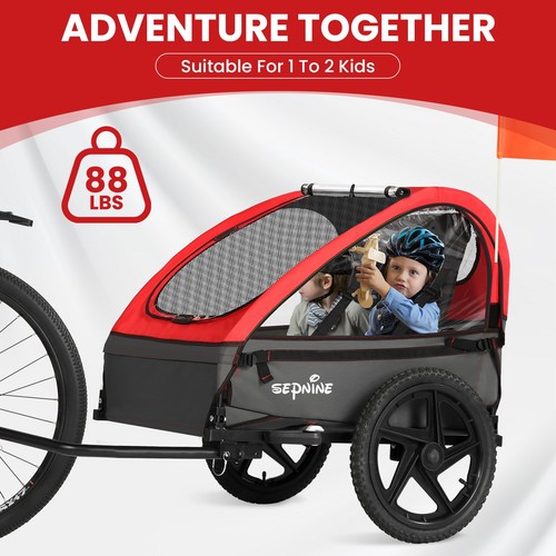 Rimorchio per bicicletta - bicicletta,