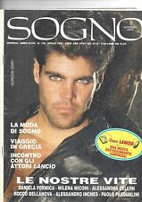 FOTOROMANZO LANCIO SOGNO N.139/1994 CELLINI-FORMICA-MICONI-INCHES-PASQUALINI