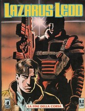 Fumetto albetto LAZARUS LEDD SPECIALE LA FINE DELLA CORSA