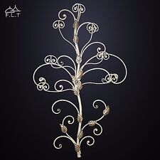 attaccapanni parete appendiabiti a muro 7 posti in ferro forgiato a mano 