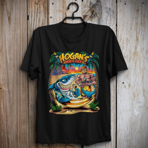 Shirt retrò hulk hogan s - t-shirt, hogan's