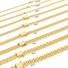 Bracciale catena maglia - , cubana