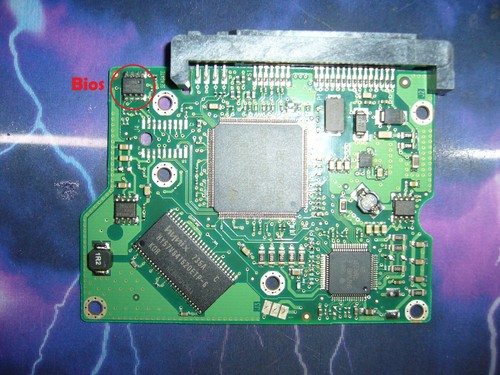 Scheda logica pcb maxtor - scheda, &