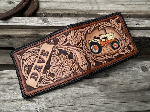 Portafoglio bifold pelle