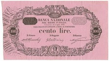 100 LIRE BANCA NAZIONALE NEL