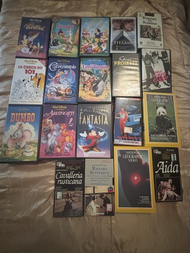 Lotto vhs disney - lotto, vhs: