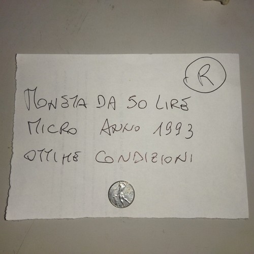 Moneta lire mini del - mini,