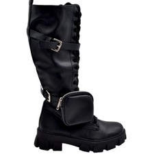 Stivali anfibi donna con