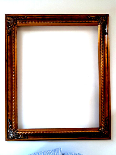 Cornice oro con fregi lavorata - con,