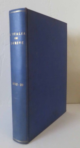 Italia che scrive 1938 1939 - scrive, 1938-1939