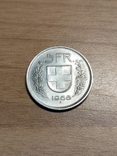 5 Franchi Svizzeri del 1968