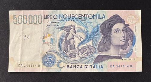500000 lire raffaello - 500000,