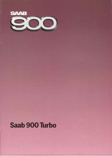 Catalogue brochure saab 900 - catalogue,