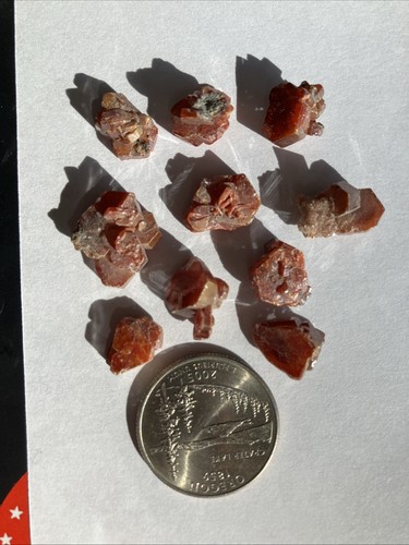 Cristalli vanadinite sfusi - di,