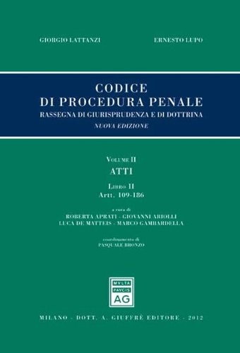 Codice procedura penale - procedura,