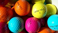 Palline da golf colorate