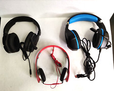 LOTTO CUFFIE DA GAMING AUDIO PC USB HEADSET PS4 PS5 XBOX MICROFONO  PLAY STATION