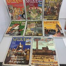 Lotto di 8 riviste Medioevo un passato da riscoprire De Agostini Rizzoli