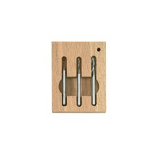 Set 3 frese metallo a Gambo