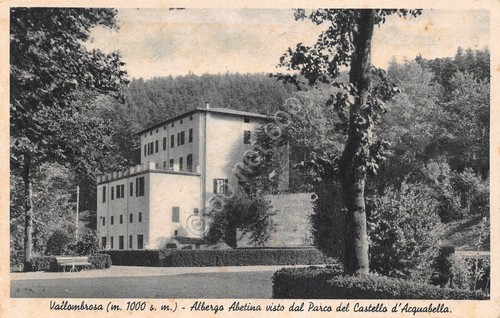 Cartolina vallombrosa albergo - cartolina,