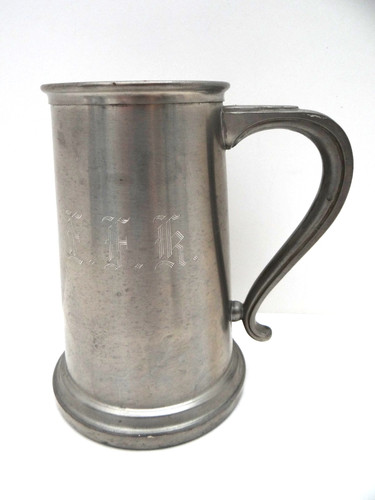 Tankard americana peltro - in,