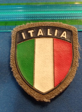 SCUDETTO PATCH DISTINTIVO MILITARE BANDIERA TRICOLORE ITALIA ESERCITO AM PS GDF