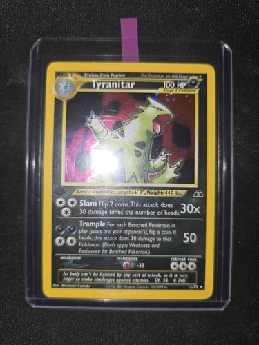 Tyranitar holo edition - tyranitar, st
