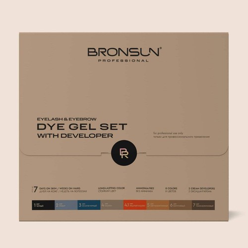 Bronsun set tintura gel - bronsun,