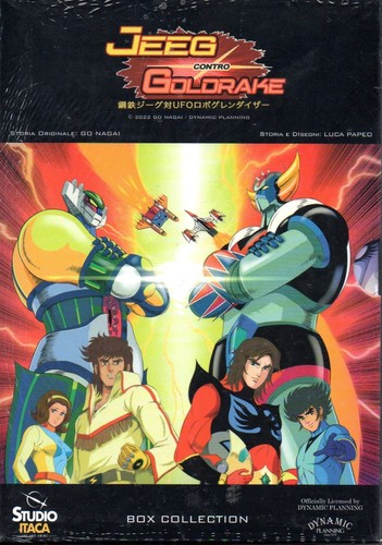 Jeeg contro goldrake fumetto - jeeg,