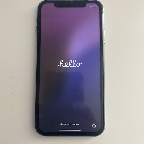 Apple iphone blu - 128gb,