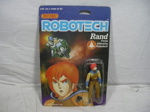 Robotech matchbox s rand - '80, 's