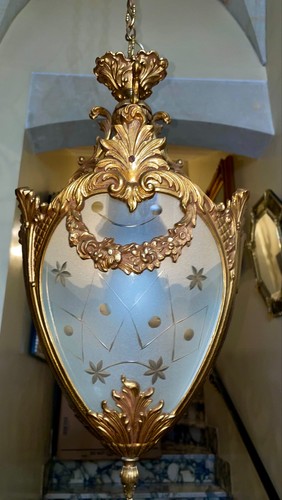Lampadario francese bronzo - francese,