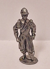 Sorpresine Soldatini kinder metal  Moschettieri 6 - 40mm ferro lucido